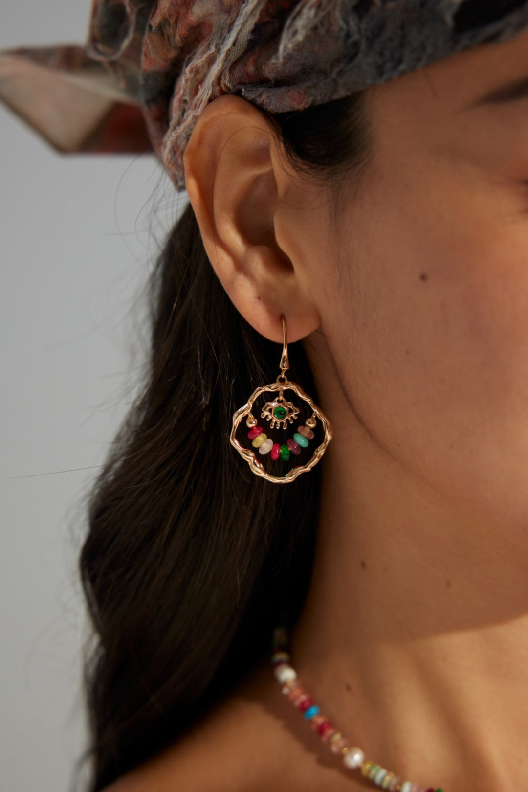 Pure silver vintage earrings