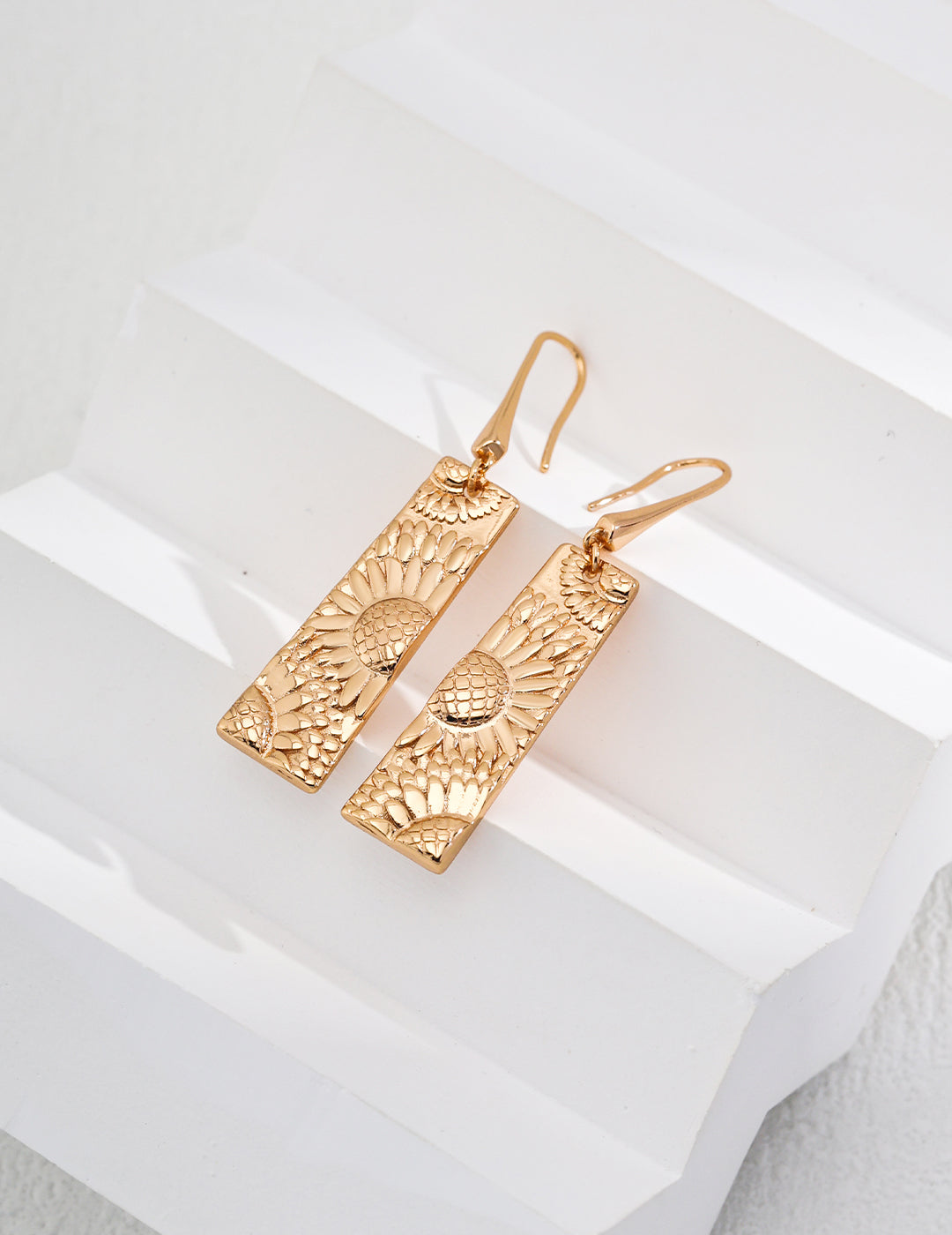 New Chinese style temperament silver earrings