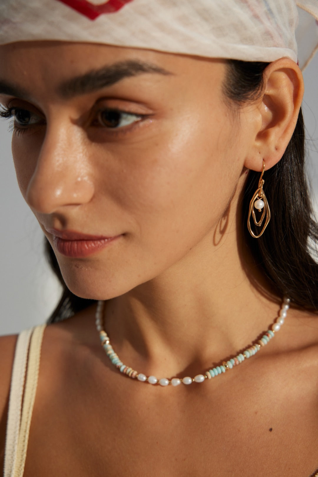 S925 Silver Minimalist Natural Pearl Earrings