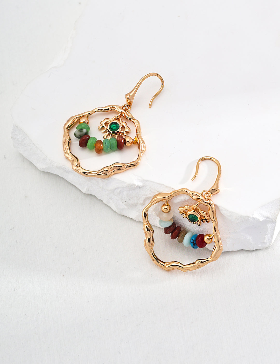Pure silver vintage earrings