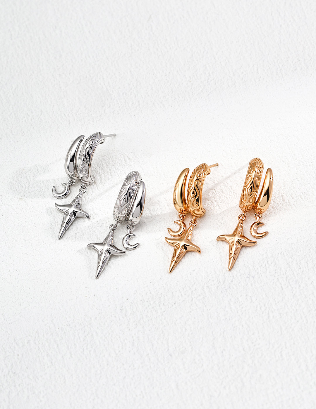 S925 Silver Vintage Earrings