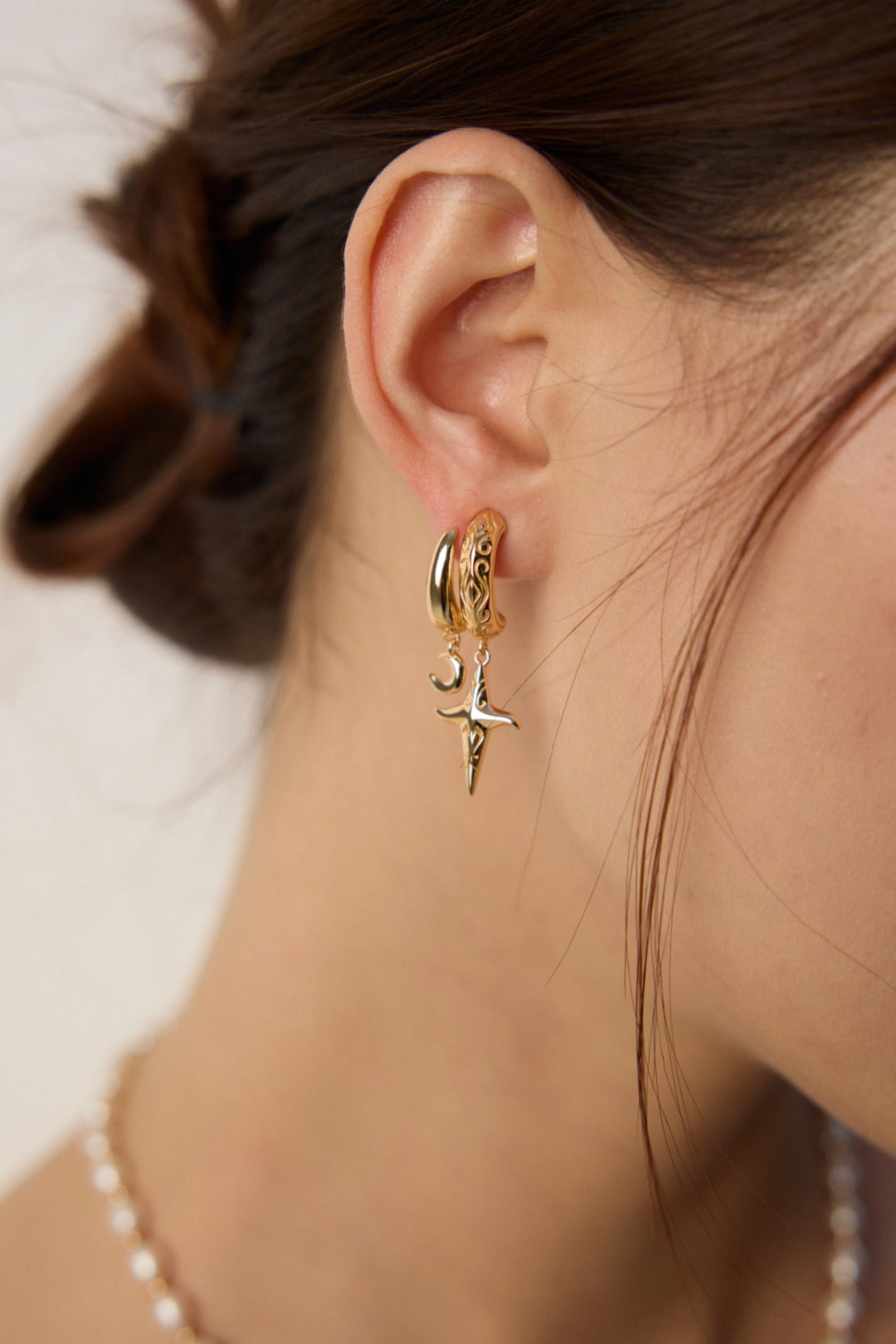 S925 Silver Vintage Earrings