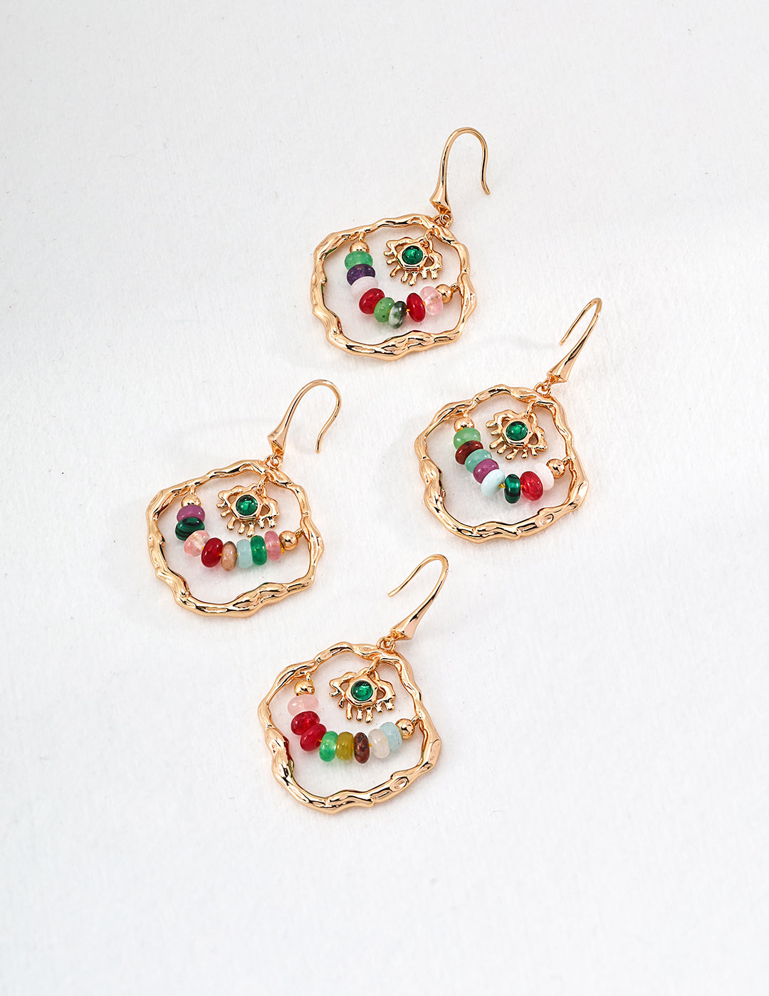 Pure silver vintage earrings