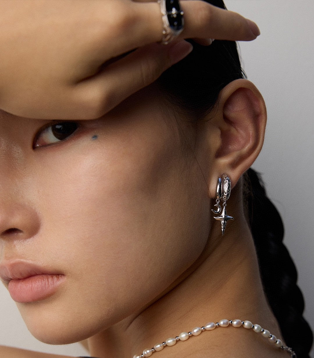 S925 Silver Vintage Earrings