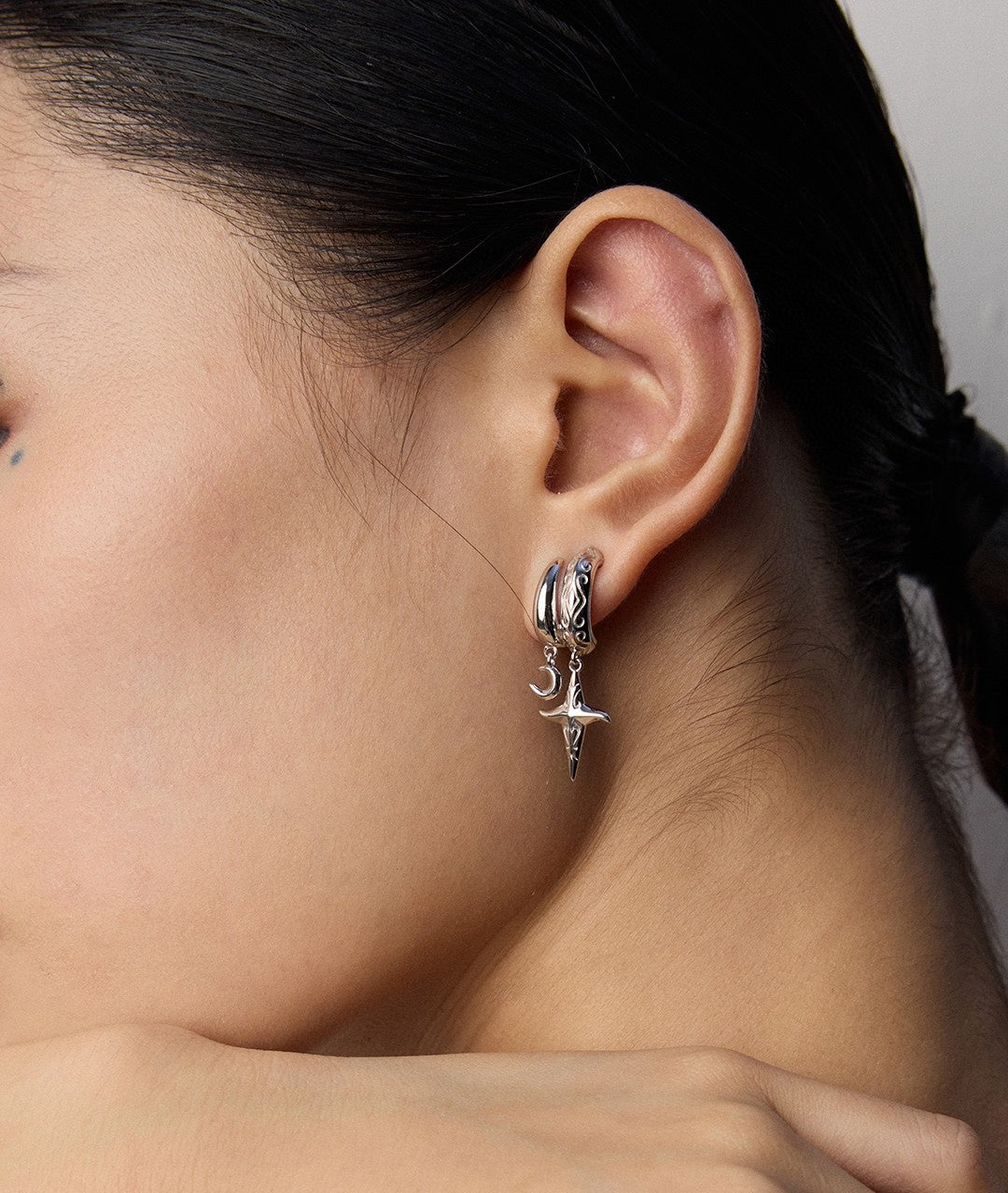 S925 Silver Vintage Earrings