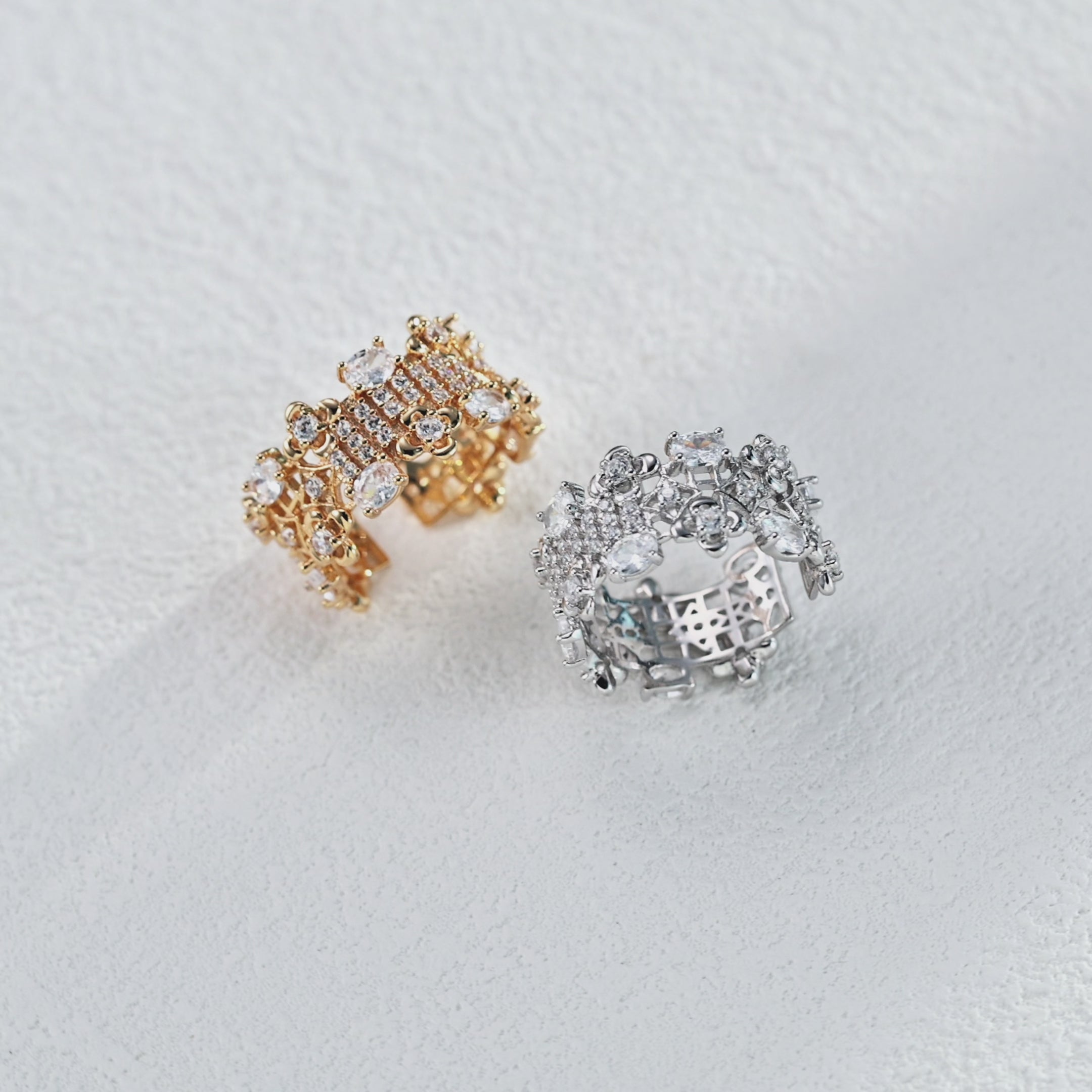 S925 Silver Zircon Ring