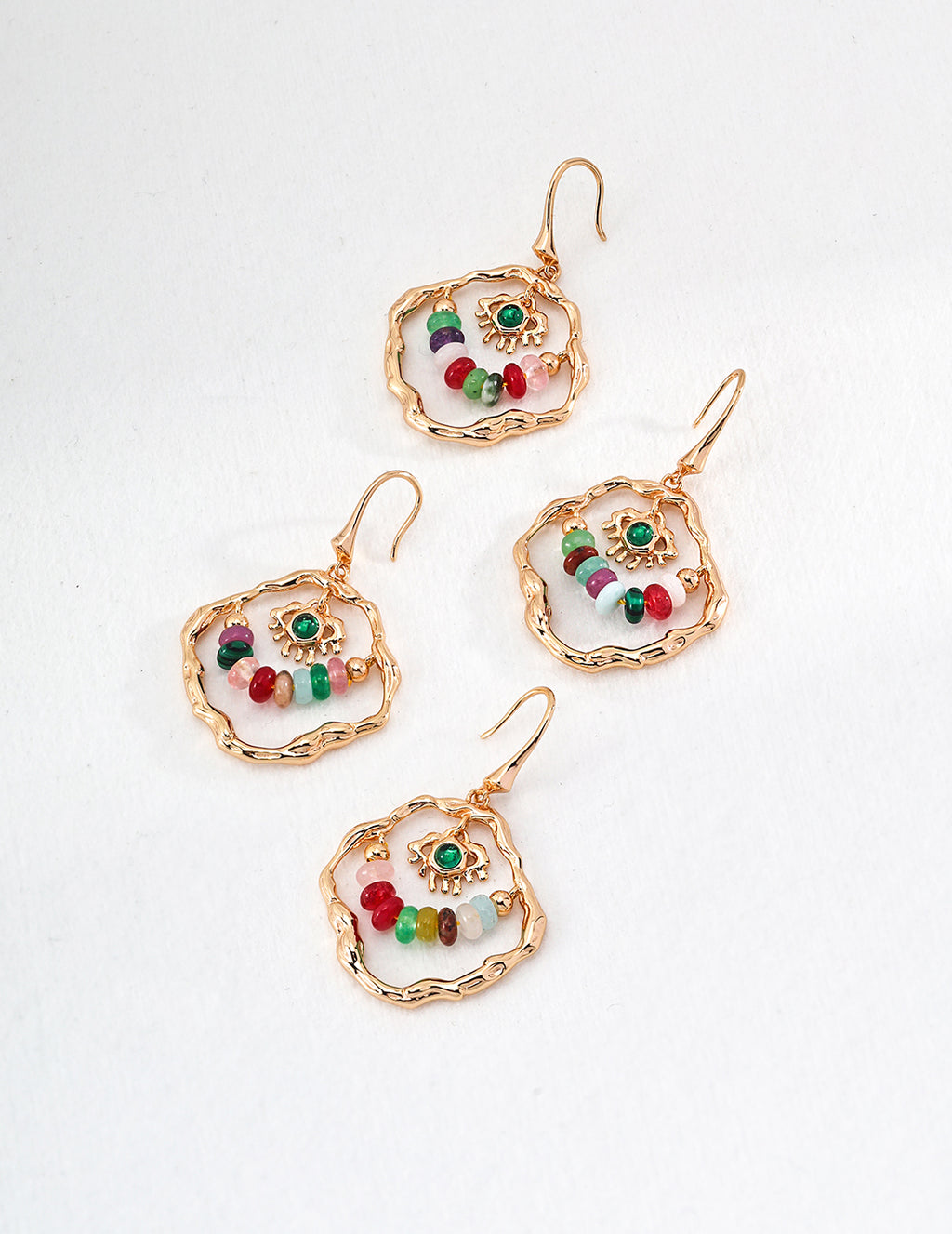 Pure silver vintage earrings