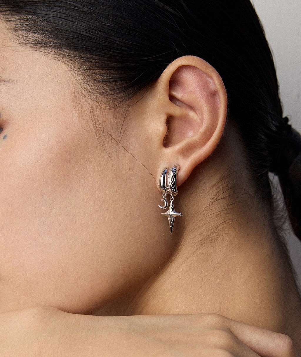 S925 Silver Vintage Earrings